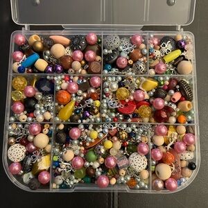 Craft Beads, SPICY BEAD SALAD - NO PEPPERS, Jewelry Supplies, loose bulk beads